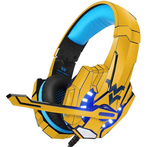 West Virginia University Yellow Background BENGOO G9000 Skin